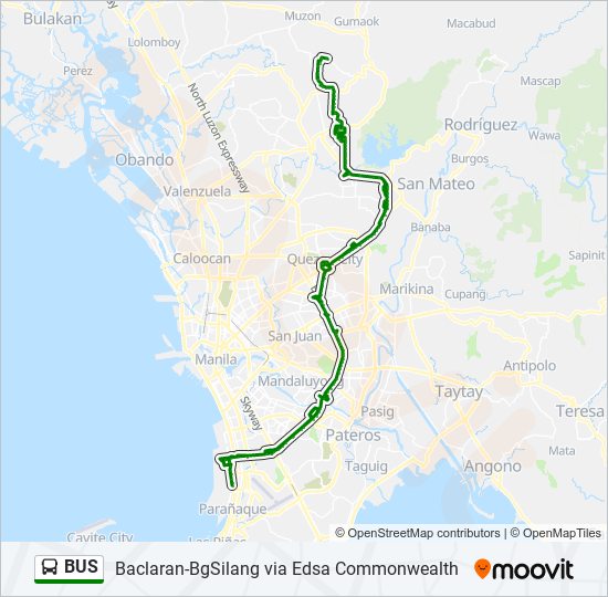 BUS Line Map