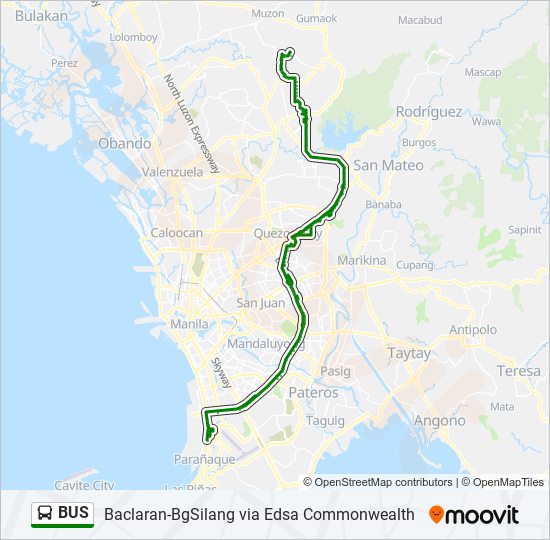 BUS Line Map