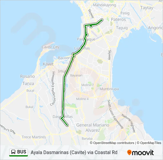 BUS Line Map