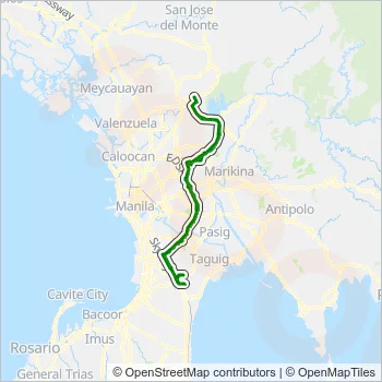 BUS Line Map