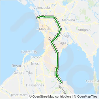 BUS Line Map