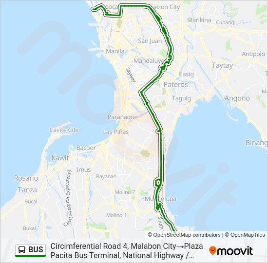 BUS Line Map