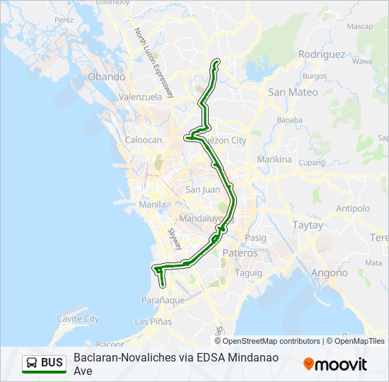 BUS Line Map