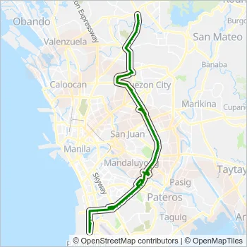 BUS Line Map