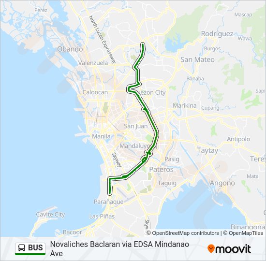 BUS Line Map