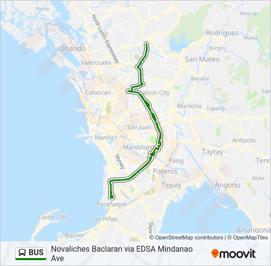 BUS Line Map