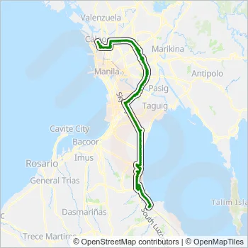 BUS Line Map
