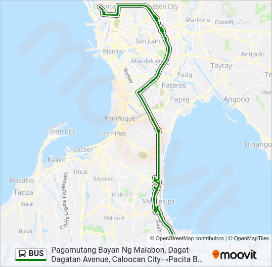 BUS Line Map