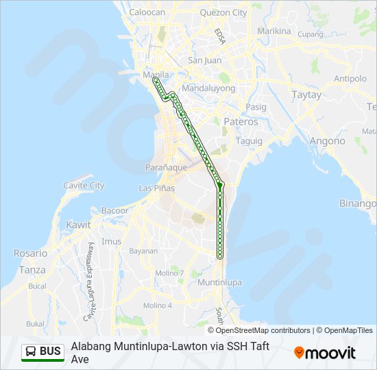 BUS Line Map
