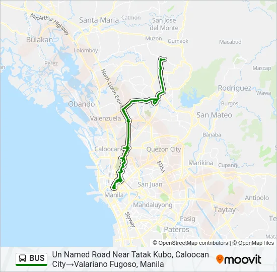 BUS Line Map