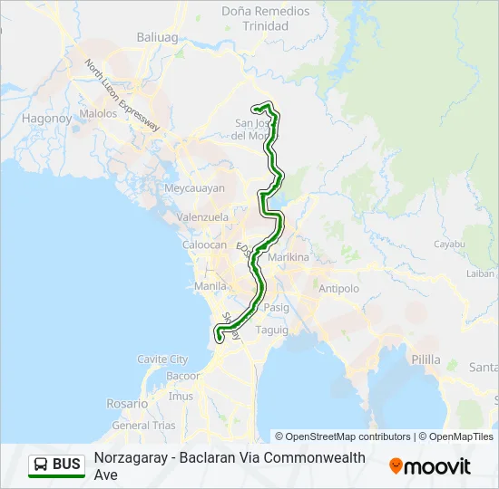 BUS Line Map