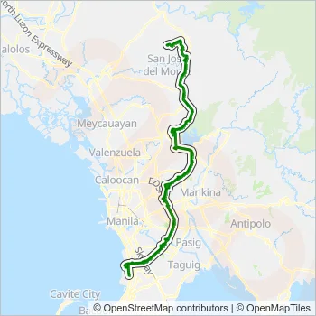 BUS Line Map