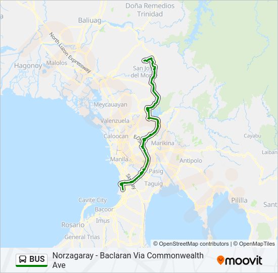 BUS Line Map