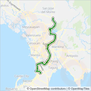 BUS Line Map