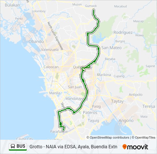 BUS Line Map