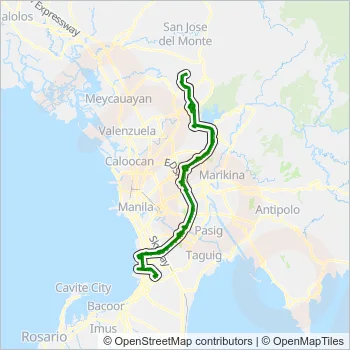 BUS Line Map
