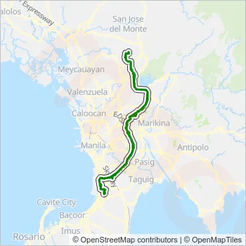 BUS Line Map