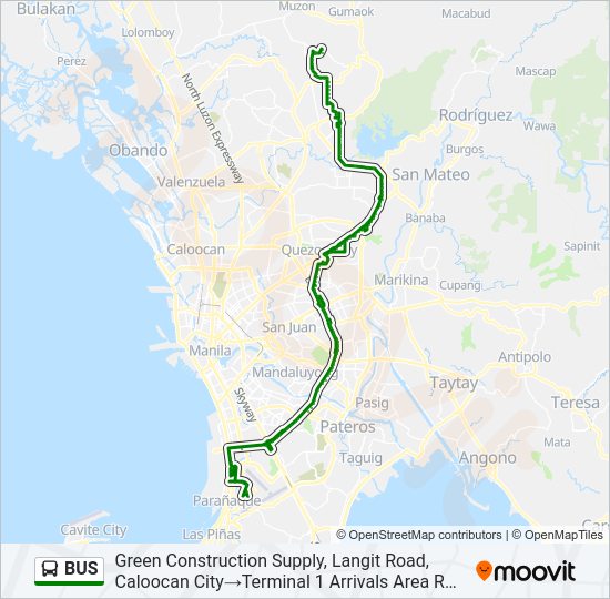 BUS Line Map
