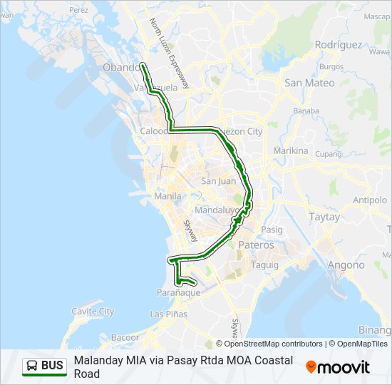 BUS Line Map