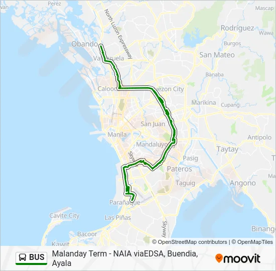 BUS Line Map