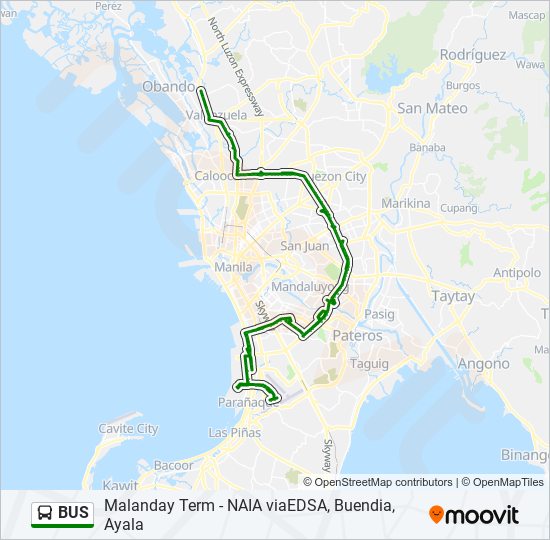 BUS Line Map