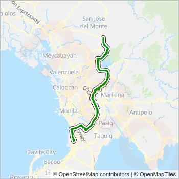 BUS Line Map