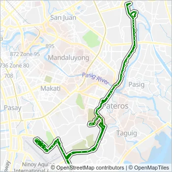 BUS Line Map