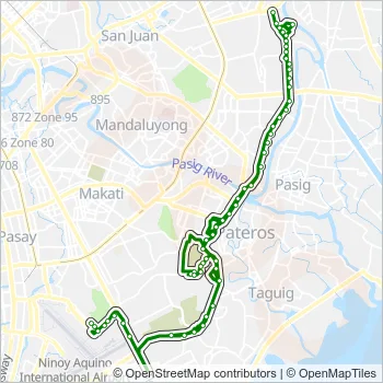 BUS Line Map