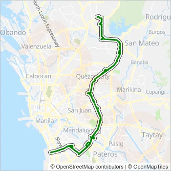 BUS Line Map