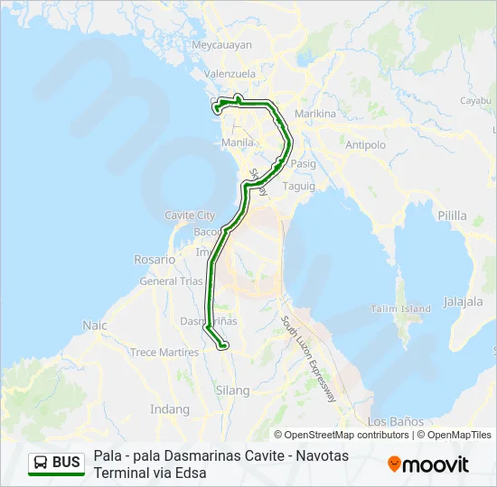 BUS Line Map