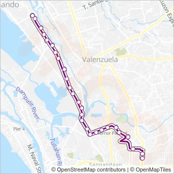 JEEP Bus Line Map