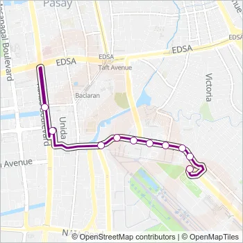 JEEP Bus Line Map