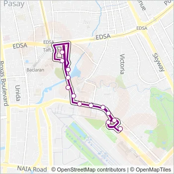 JEEP Bus Line Map