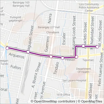 JEEP Bus Line Map