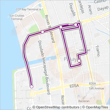 JEEP Bus Line Map