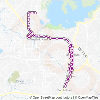 JEEP Bus Line Map