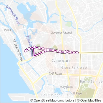 JEEP Bus Line Map