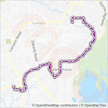 JEEP Bus Line Map