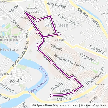 JEEP Bus Line Map