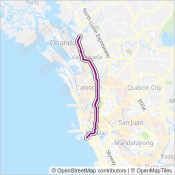 JEEP Bus Line Map
