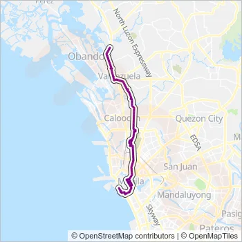 JEEP Bus Line Map