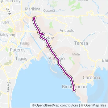 JEEP Bus Line Map