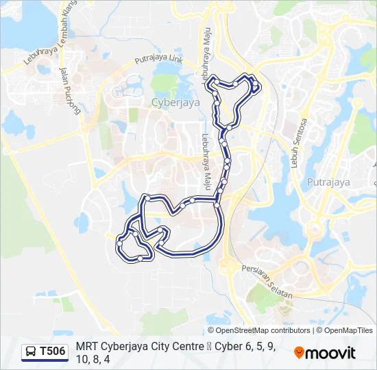 T506  Line Map