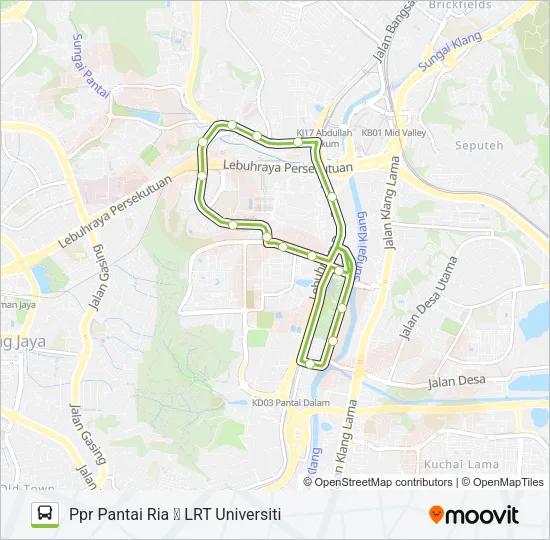 GOKL-06-(PINK) Bus Line Map