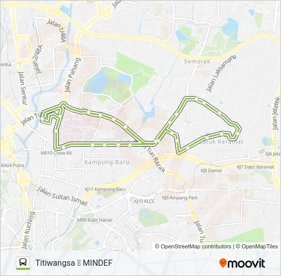 GOKL-05-(ORANGE) Bus Line Map