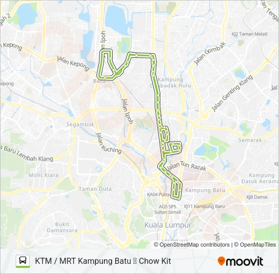 GOKL-08-(MAROON) Bus Line Map