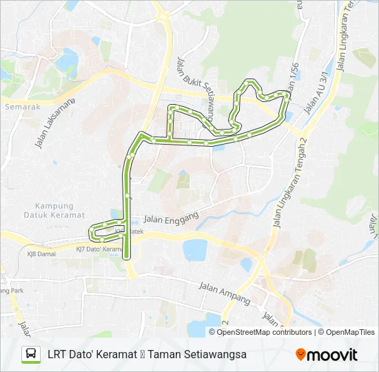 GOKL-07-(TURQUOISE) Bus Line Map
