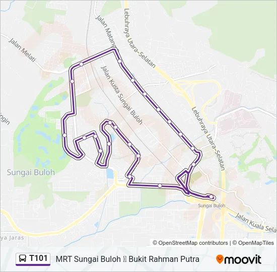 T101  Line Map