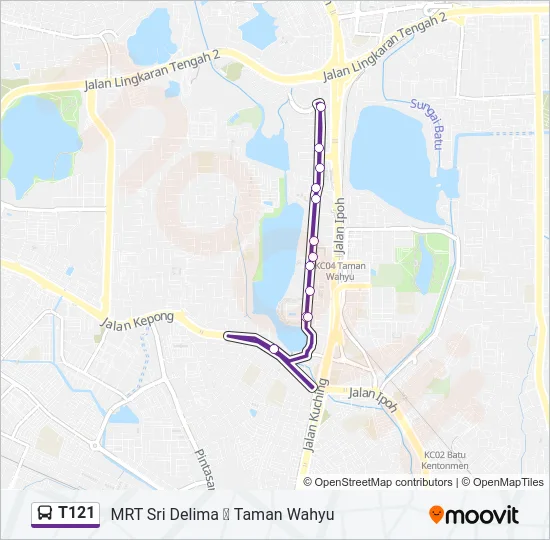 T121  Line Map
