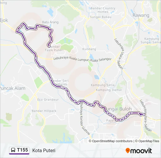 T155  Line Map